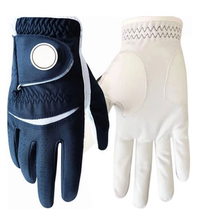 Professional Manufacture Premium Quality Genuine Sheepskin Leather Golf Gloves <b>for</b> Woman <b>Men</b> Custom Logo - Product Image 3