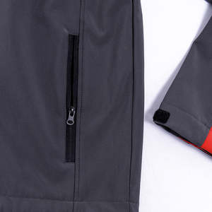 Chaqueta Softshell Deportiva Personalizada Impermeable para Motocross con Cuello Alto, Cierre de Cremallera, Diseño Transpirable y Cortavientos para Hombre OEM - Product Image 5