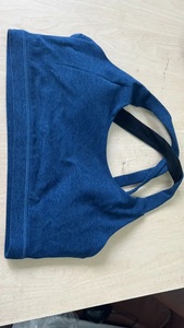 Nuevo conjunto de Yoga de cintura alta para mujer, ropa deportiva, sujetador con logotipo activo, conjunto de pantalones cortos transpirables de Spandex personalizado para Yoga, conjuntos de Fitness para mujer - Product Image 3