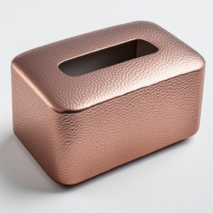 Boîte à mouchoirs décorative en métal de haute qualité, fabriquée à la main pour une performance durable, avec un style élégant et une approche minimaliste - Product Image 6