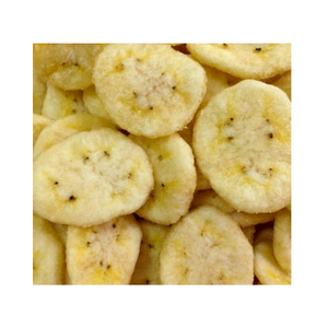 Sweet Tasty Dehydrated Banana Chips Crispy Dried Bananas Snack for Kids Vacuum Pack in Bulk - Product Image 1
