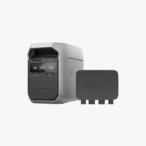 Nouvelle station d'alimentation portable DELTA 3 Plus 1500W avec entrée AC et technologie X-Stream - Product Image 1