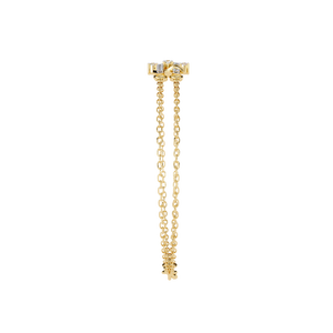 Fabulous 18K <b>Gold</b> Lab Grown Diamond Bracelet & <b>Bangle</b> - Product Image 4