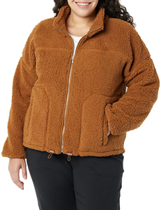 OEM Custom Wholesale Winter Outdoor Sherpa Fleece <b>Jacket</b> Custom Logo Zipper up <b>Cropped</b> Sherpa Fleece <b>Jacket</b> - Product Image 2