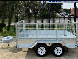 Remolque Eléctrico con Volquete de Nuevo Diseño 2024, Plataforma de Acero 8x5, Caja de Almacenamiento, Capacidad de 1300 kg, Eje AL-KO, Remolque Utilitario de Carga Eléctrico - Product Image 2