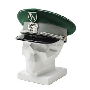 Casquette d'officier de capitaine multicolore de haute qualité fabriquée en laine casquettes d'officier chapeaux avec casquette d'officier réglable en tissu de qualité supérieure - Product Image 6