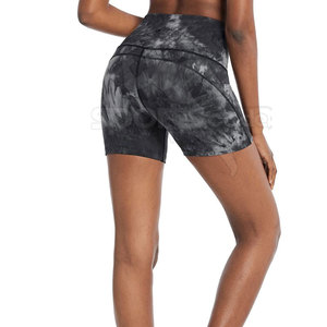 Shorts Deportivos Casuales para Mujer, Tela Elástica Suave de Spandex/Poliéster, Ropa Deportiva para Uso Diario, Material Elástico, Estilo de Vida Activo - Product Image 5