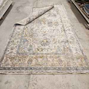 Halisi hecho a máquina con patrón abstracto moderno Gabbeh para sala de estar, dormitorio, habitación de adolescente, hecho de yute de poliéster, fácil de limpiar - Product Image 2