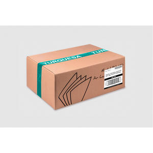 ผ้าปูโต๊ะสีเทอร์ควอยซ์ 30x40 ซม. กระดาษเช็ดทำความสะอาดแบบนุ่ม 400 ชิ้น B2B - Product Image 1