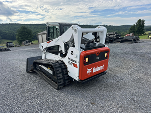 Chargeuse compacte Bobcat T770 d'occasion en stock, chargeuse compacte Bobcat T770 de 4 tonnes sur chenilles en caoutchouc pour le défrichement des terres agricoles - Product Image 3