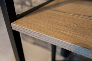 Soportes de TV de metal grandes con estantes muebles de interior y exterior para sala de estar y dormitorio modernos - Product Image 2