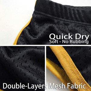 Concevez votre propre short en spandex imprimé par sublimation Shorts d'été pour hommes Toutes les couleurs Garçons Swim Booty Shorts - Product Image 3