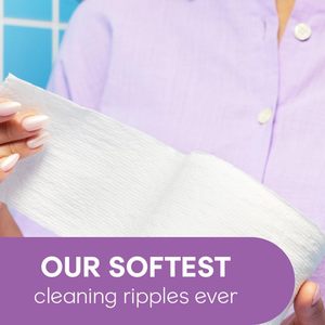 Papier toilette Cottonelle Ultra Comfort avec texture Cushion CleaningRipples, 12 méga-rouleaux familiaux = 54 rouleaux standard - Product Image 2