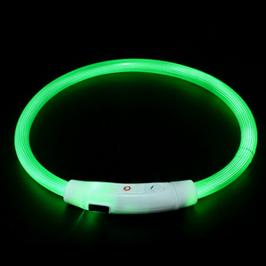 <span class=keywords><strong>Collar</strong></span> LED para Perro, Collares Luminosos Recargables para Perros, Luces para Perros para Caminar de Noche, <span class=keywords><strong>Collar</strong></span> de Seguridad Universal Reutilizable para Perros Pequeños - Product Image 2