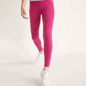 Leggings para Mujer Más Vendidos, MOQ Bajo, Alta Calidad, Color Sólido, Secado Rápido, Transpirables, Tallas Grandes, Spandex/Poliéster, Ropa Deportiva - Product Image 2