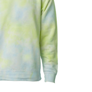 Sudadera con hombros caídos de alta calidad para hombre, logotipo bordado personalizado, Sudadera de cuello redondo de Terry francés de talla grande - Product Image 3