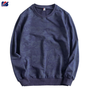 Sweat-shirt français en coton pour hommes, broderie personnalisée, Sweat-shirt en éponge de haute qualité - Product Image 4