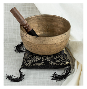 Bol chantant professionnel de bien-être en gros, instrument de yoga, méditation, sonothérapie, relaxation spirituelle, écologique, poli - Product Image 2