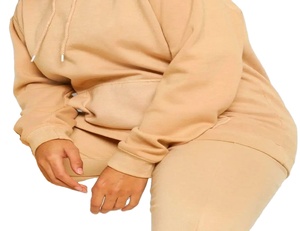 Llegada ácido lavado de gran tamaño chándal de mujer ropa deportiva sólida ropa activa un conjunto precio barato chándal 2 piezas conjunto 2026 - Product Image 4