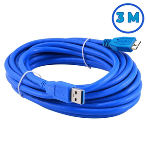 สายเคเบิลถ่ายโอนข้อมูลฮาร์ดไดรฟ์ภายนอก 3M USB 3.0 พร้อมปลอกหุ้ม PVC - Product Image 3