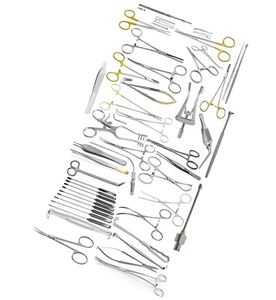 Juego de Instrumentos Quirúrgicos de Laparotomía Básica de Acero Inoxidable de Alta Calidad Personalizado, 83 Piezas, Reutilizable, Certificado CE, Instrumentos de Cirugía Abdominal - Product Image 1