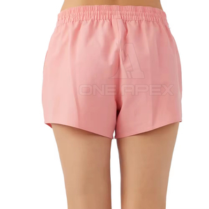 Pantalones cortos transpirables de color sólido para mujer, ropa de calle de diseño personalizado, pantalones cortos de mujer de gran tamaño de alta calidad - Product Image 3