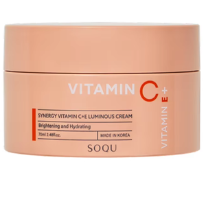 Crème Lumineuse SOQU SYNERGY VITAMIN C+E (Hydratant, K-beauty) - Product Image 1