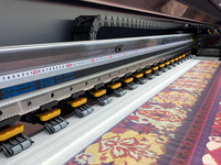 Impresora de Inyección de Tinta Industrial de Alta Velocidad de 1.9m con 4 Cabezales de Impresión I3200, Plotter, Máquina de Sublimación, Impresora de Sublimación Textil de 24 Pulgadas