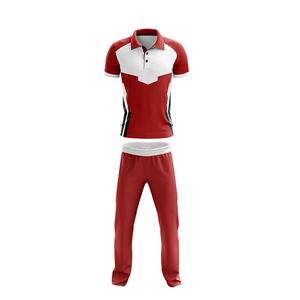 Best Selling Wholesale Manufacturer High Quality Men's Short Sleeve Breathable <b>Cricket</b> Uniform Top Sportswear Pakistani Supplier - Product Image 1