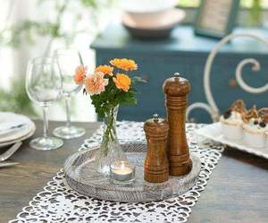 ถาดกระจกไม้แบบชนบทสำหรับโต๊ะกาแฟของตกแต่งบ้าน - Product Image 2