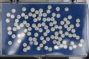 2 mm à 6 mm non certifié CVD diamant cultivé en laboratoire DEFGH couleur VVS clarté utilisation de bijoux pour bracelet et collier de tennis - Product Image 3