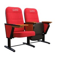 EVO1101MB Klasik Tasarım Çelik Oditoryum Koltuğu Yazı Tabletiyle Birlikte Üniversite Okul Sinema Hastane Ders Salonu İçin Tiyatro Mobilyası