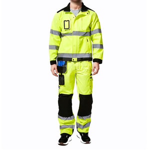 Traje de Seguridad para Hombre de Alta Calidad, Transpirable, Ligero, Talla Grande, Alta Visibilidad, Ropa de Trabajo Hecha en Pakistán, 100% Poliéster - Product Image 1