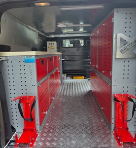 Sistema de Almacenamiento Modular Personalizado para Interiores de Automóviles, con Gabinetes y Estantes |   Organizador de Estantes para Vehículos Resistente |   Gabinetes y Estantes para Camionetas OEM ODM - Product Image 1