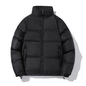 เสื้อแจ็คเก็ตพัฟเฟอร์บุผ้าสำหรับผู้ชาย ฤดูหนาว มีฮู้ด แบบกลับด้านได้ ระบายอากาศ กันน้ำ กันลม ปรับแต่งสี/โลโก้ได้ บริการ OEM - Product Image 2