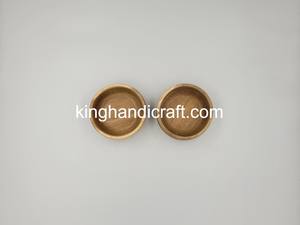 Mini bol en bois d'acacia D6xH3cm pour condiments d'épices au sel | Bol en bois fait main pour cadeau de décoration de salle à manger de cuisine - Product Image 5