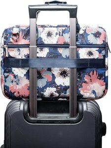 新款上市360防护大号笔记本公文包全软垫肩斜挎包，适合Macbook Pro/Air手提包风格 - Product Image 6