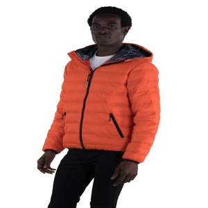 Chaqueta de Invierno Acolchada para Hombre, Estilo Formal, Informal, de Alta Calidad, con Capucha para Mayor Calidez, Lavada - Product Image 2