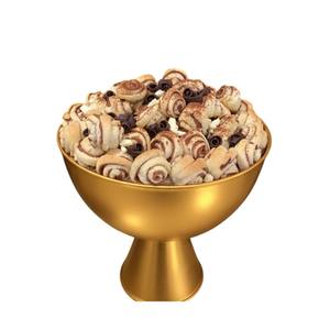 Bol à chocolat rond en métal argenté créatif, présentoir de desserts, respectueux de l'environnement, pour les mariages, pour servir du chocolat, des bonbons et autres friandises - Product Image 6