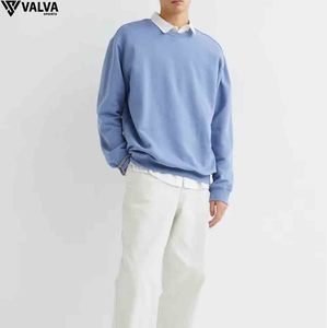 Sweat-shirt zippé de haute qualité respirant sur mesure pour hommes de couleur unie/Sweatshirts en coton mélangé au meilleur prix. - Product Image 1