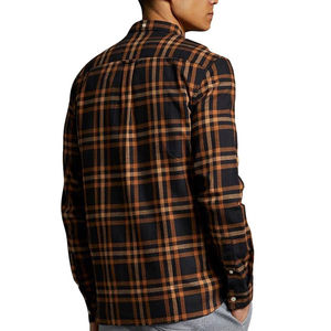 <b>Fancy</b> Design <b>Men</b> Short Sleeve Solid Flannel <b>Shirts</b> OEM Customized High Quality Sports Casual All Season Eco-Friendly - Product Image 3