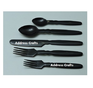 Vente directe en usine de haute qualité corne de buffle dernière conception ensemble de couverts de 5 pièces pour ustensiles de cuisine utilisation de la vaisselle d'hôtel - Product Image 2