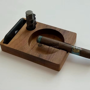 Cendrier artisanal en bois Tradebyd, écologique, durable, sans fumée, de qualité supérieure, au design unique, pour la maison et la voiture - Product Image 1