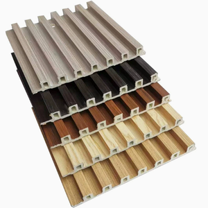 Panel <span class=keywords><strong>de</strong></span> Pared <span class=keywords><strong>de</strong></span> PVC con Aspecto <span class=keywords><strong>de</strong></span> <span class=keywords><strong>Madera</strong></span> Real, Panel <span class=keywords><strong>de</strong></span> Pared <span class=keywords><strong>de</strong></span> PVC Acanalado para Decoración <span class=keywords><strong>de</strong></span> Interiores - Product Image 5