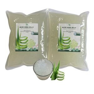 ใบว่านหางจระเข้สดเจลลี่ก้อนในน้ำเชื่อมผลิตจากเวียดนาม - Product Image 1