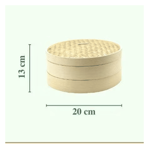 Panier vapeur en bambou traditionnel pour le service de dim sum et les fournitures de cuisine commerciale, origine Vietnam - Product Image 4