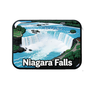 Magnete per Frigorifero 3D delle Cascate del Niagara in Canada, Souvenir Turistico, Regalo Artigianale in Resina, Produzione di Magneti per Frigorifero - Product Image 2