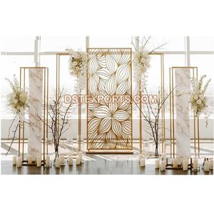 Western <b>Wedding</b> Party Metal Panel for Decor Ravishing Design Stage <b>Backdrop</b> Metal <b>Stands</b> Grand Bollywood Party Decor Panels UK - Product Image 1