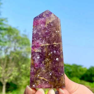 Obelisco de piedra de unicornio natural de 129 g con certificación de calidad AAA+, torre de cristal de cuarzo, decoración curativa, Gem172 - Product Image 1