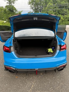 รถยนต์มือสองที่เชื่อถือได้ ปี 2021 ออดี้ RS5 คูเป้ ทวินเทอร์โบ V6 สีเทอร์โบบลู พร้อมแพ็คเกจ Black Optic - Product Image 4